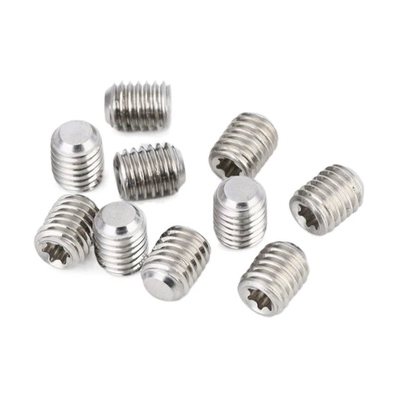 DIN34827 Torx Set Screw 304 Stainless Stain M3-M6 Flat/Concave End Grub Screw