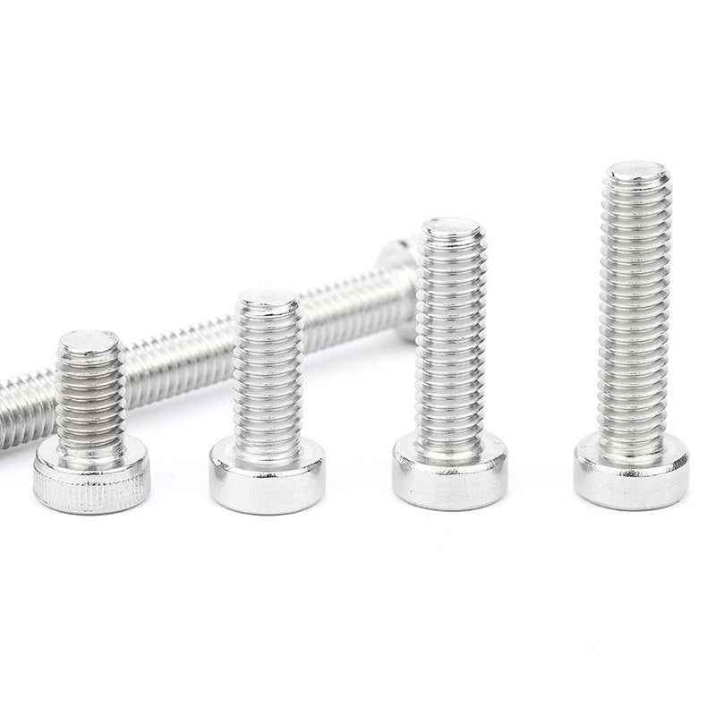 DIN7984 M3/M4/M8 304 stainless steel cylindrical screw thin head hexagon bolt short head hexagon screw  for Machinery & Equipment