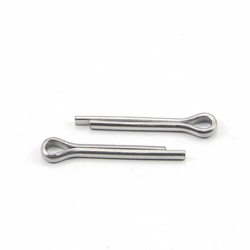M1/M2/M3/M4/M5 304 Stainless Steel Elastic Pin R Type Opening Pin Anti-loose Fixed Pin Hairpin Pin  for Machinery & Equipment Fixing