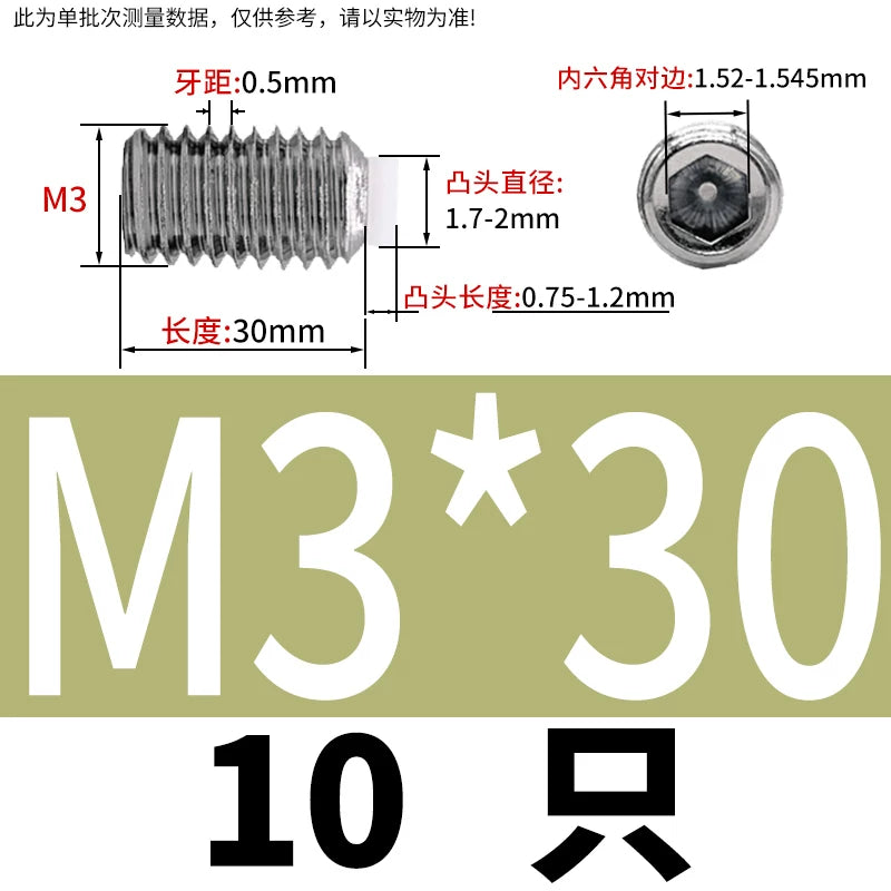 POM/Nylon Rubber Head Plunger 304 Stainless Steel Buffer Stop Screw M2-M10