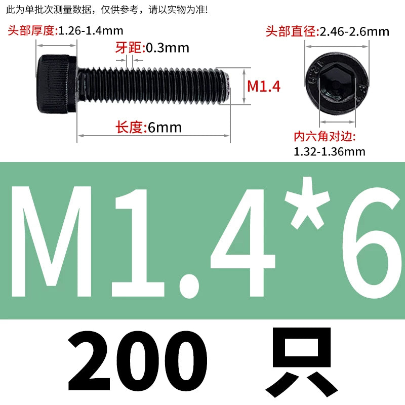 DIN912  M1.4-M16 Grade 12.9 Cup Head Hexagon Screw Full Thread Cylindrical Knurled Head Metric Screw