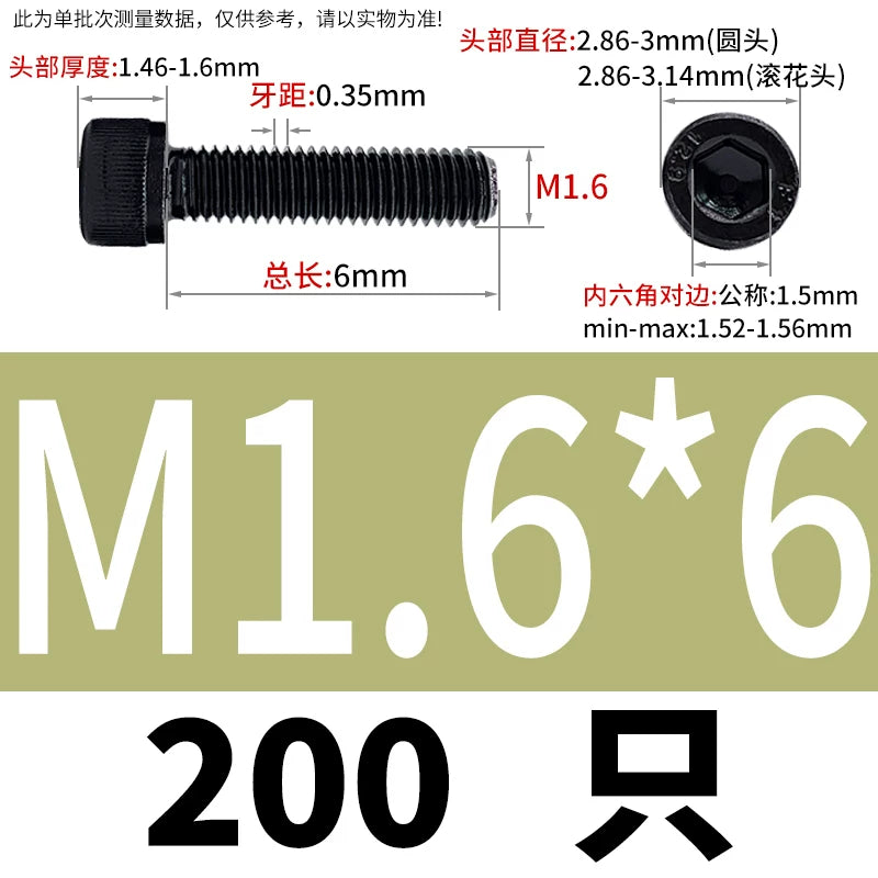 DIN912  M1.4-M16 Grade 12.9 Cup Head Hexagon Screw Full Thread Cylindrical Knurled Head Metric Screw