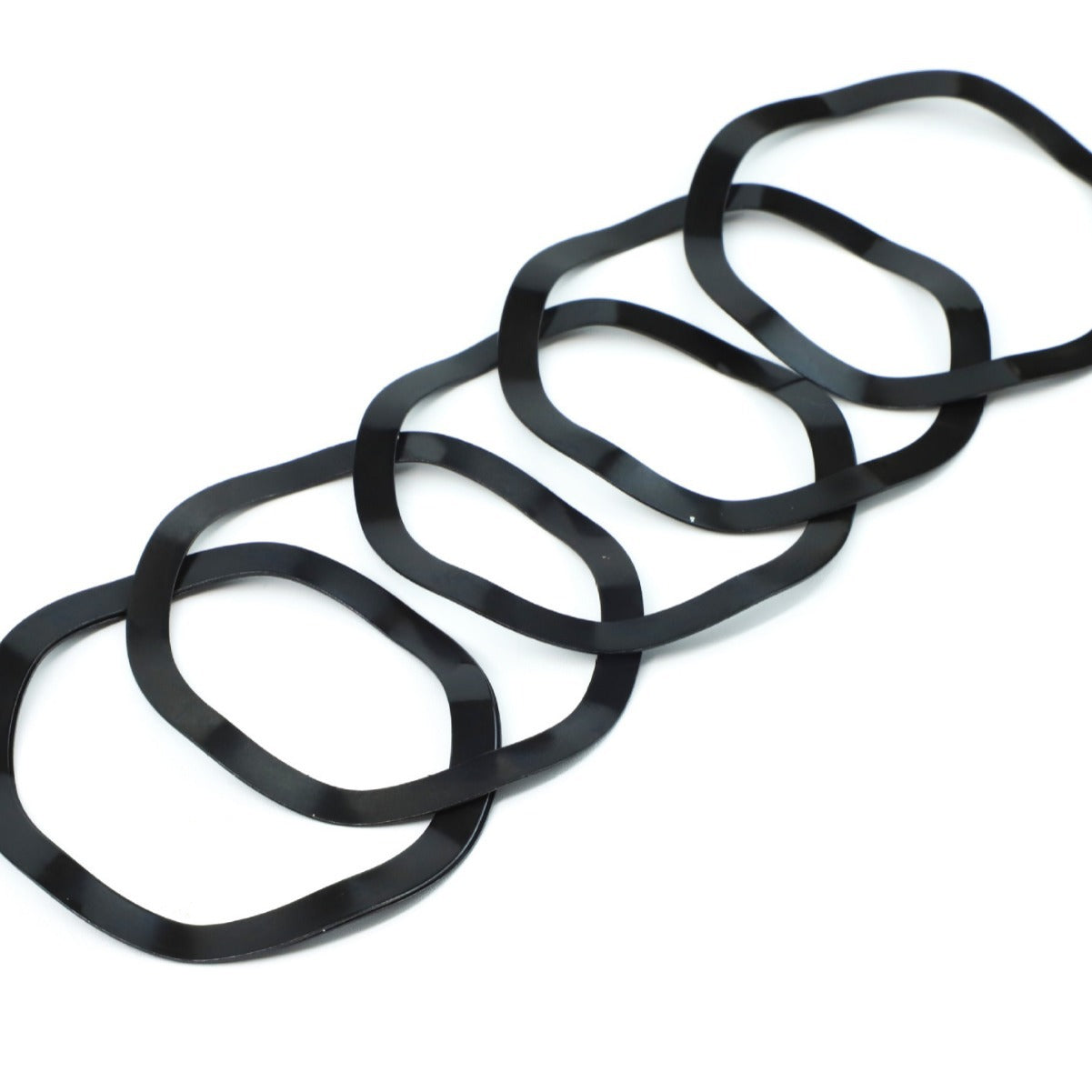 M3/M4/M5/M6/M8/M10 Corrugated washers, three-wave peak washers, wave-type gaskets, multi-corrugated elastic bearing washers, for Industrial Machinery & Equipment