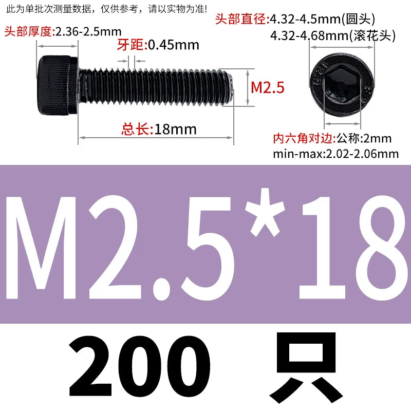 DIN912  M1.4-M16 Grade 12.9 Cup Head Hexagon Screw Full Thread Cylindrical Knurled Head Metric Screw