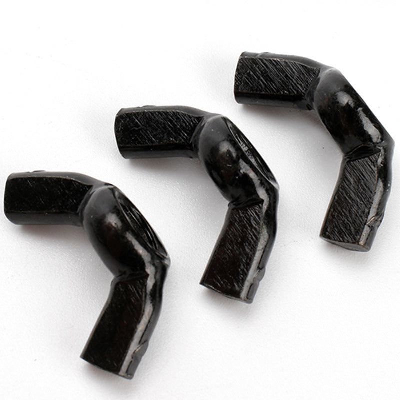 M5/M6/M8/M10 Black butterfly nut hand screw butterfly nut iron carbon steel ingot claw nut cap  for Construction & Machinery