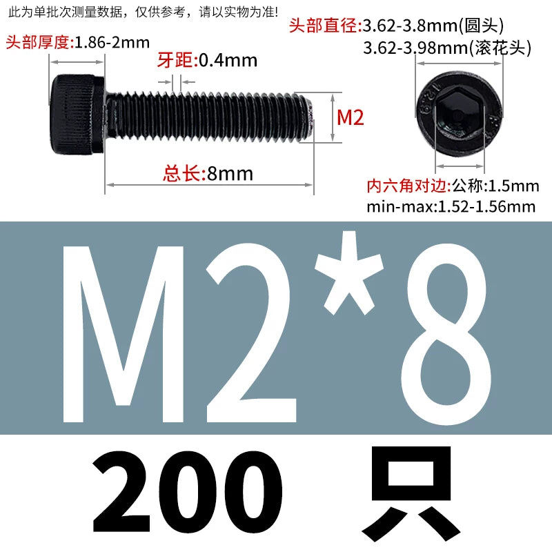 DIN912  M1.4-M16 Grade 12.9 Cup Head Hexagon Screw Full Thread Cylindrical Knurled Head Metric Screw