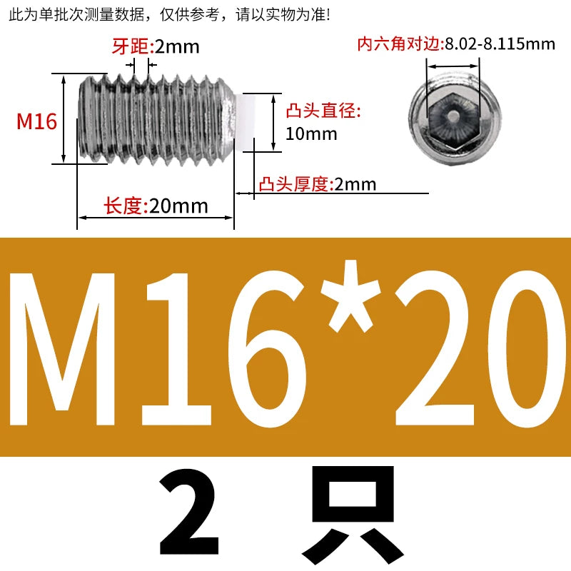 POM/Nylon Rubber Head Plunger 304 Stainless Steel Buffer Stop Screw M2-M10