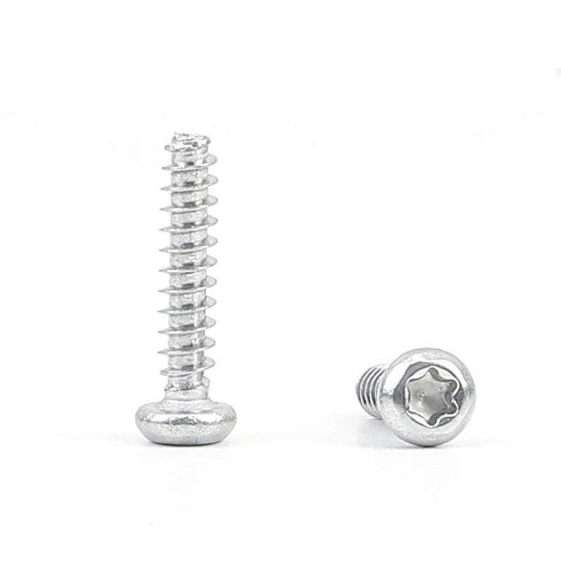 M2/M3/M4/M5 304 stainless steel inner plum head round head flat tail self-tapping screw star pan head self-tapping nail  for Instrument & Equipment Assembly