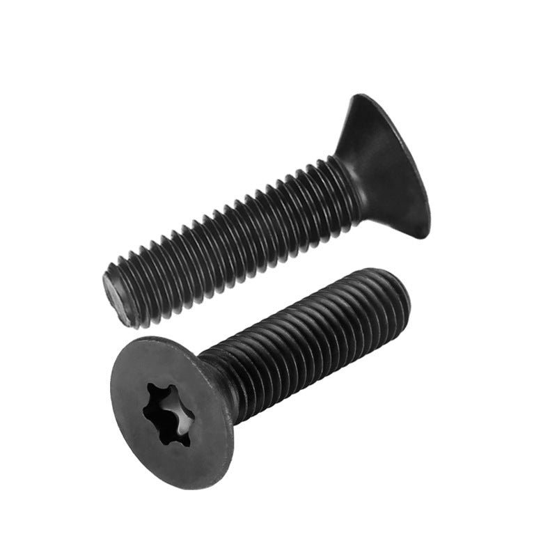 M2 M2.5 M3 10.9 Grade Carbon Steel Torx Countersunk Head Machine Screws Black Flat Head Torx Screws