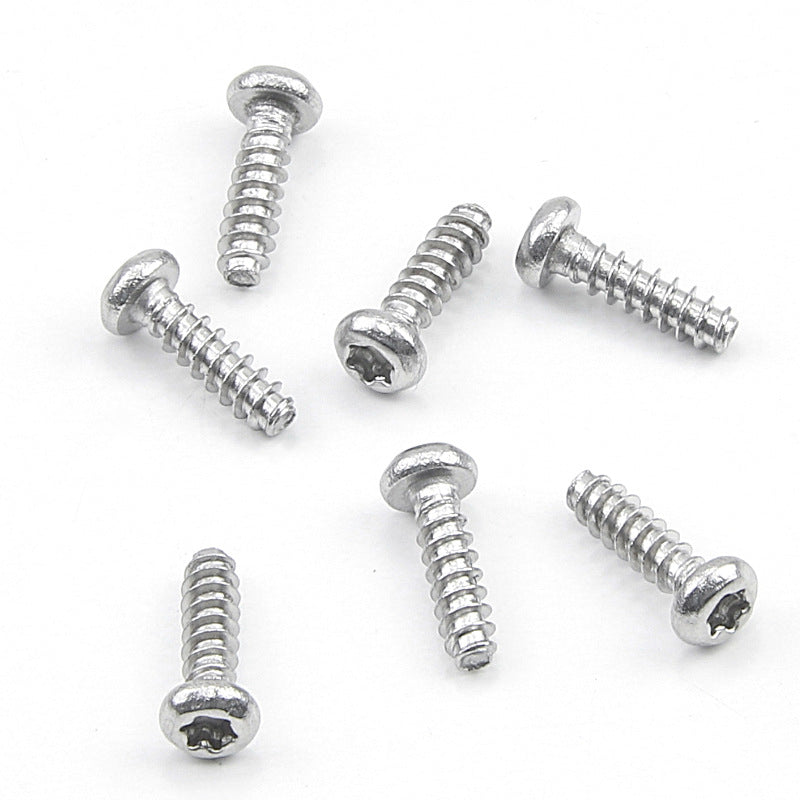 M2/M3/M4/M5 304 stainless steel inner plum head round head flat tail self-tapping screw star pan head self-tapping nail  for Instrument & Equipment Assembly