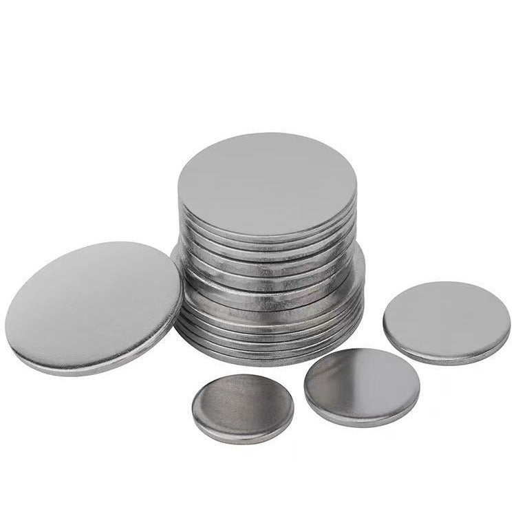 φ 60-φ 80 304 stainless steel disc non-porous metal flat gasket solid gasket plug circular gasket iron plate for Equipment Sealing & Pipe Plugging