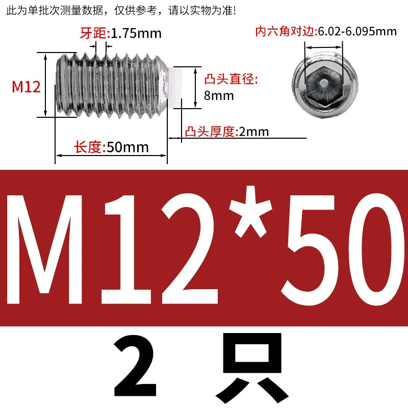 POM/Nylon Rubber Head Plunger 304 Stainless Steel Buffer Stop Screw M2-M10