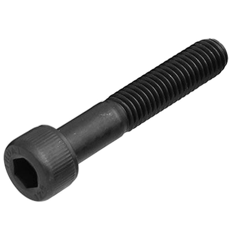 M6/M8/M10 304 stainless steel black cylindrical head inner hexagonal half tooth bolt black zinc plated cup head half tooth screw for Hardware & Equipment Assembly