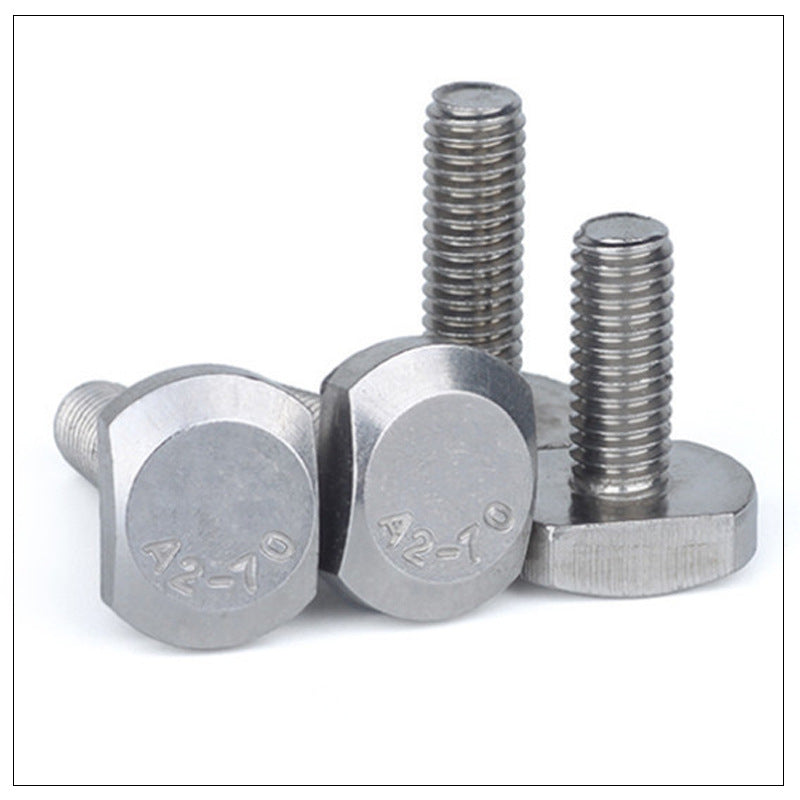 304 stainless steel t-bolt t-screw screw M5 | M6 | M8 national standard hardware aluminum groove screw GB37