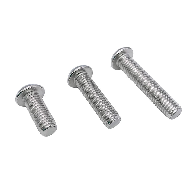 304 Stainless Steel 10 #-32 UNF Screw US Torx Round Head Fine Thread Mushroom Head Bolt