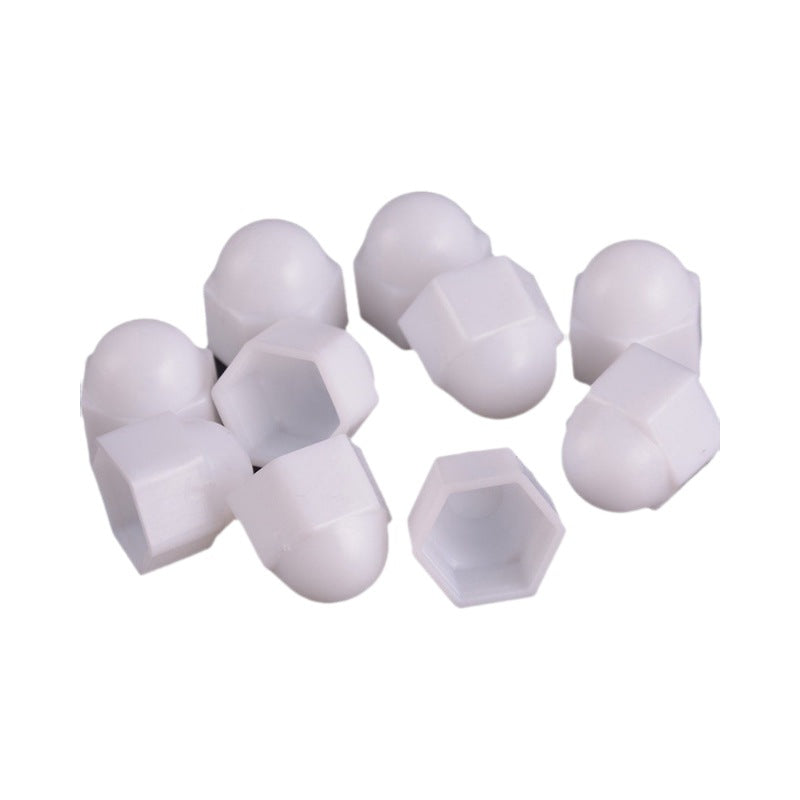 M4/M5/M6/M8/M12 Plastic Cover Nut Nylon Integrated Cover Nut Plastic Ball Nut for Home & Industrial Equipment