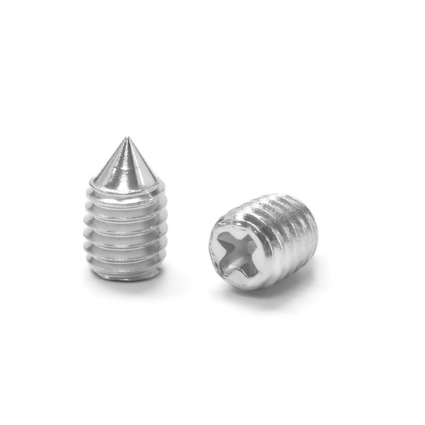 M2/M4/M5/M6 304 stainless steel Phillips tip machine meter screw without head tip tail set screw taper end top thread for Mechanical Assembly