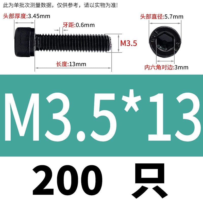 DIN912  M1.4-M16 Grade 12.9 Cup Head Hexagon Screw Full Thread Cylindrical Knurled Head Metric Screw