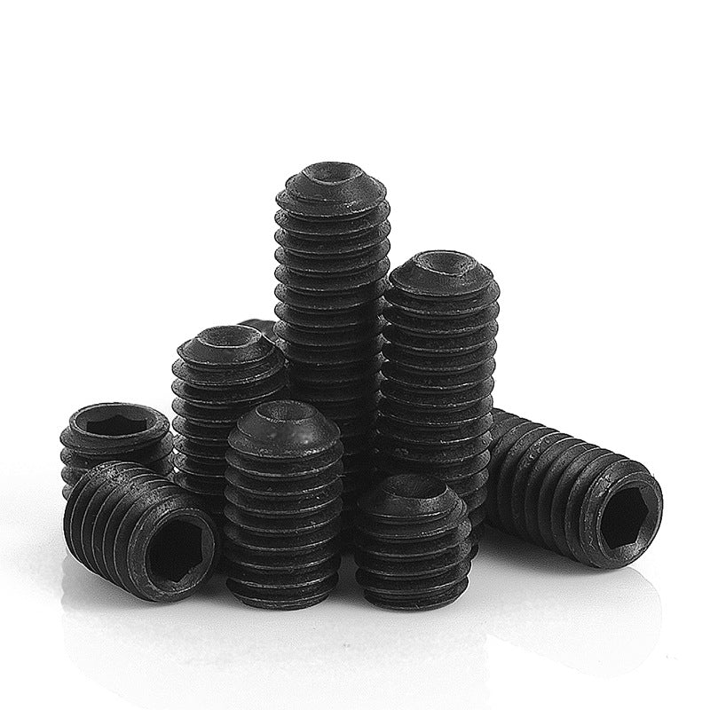 M2 M3 Grade 12.9 Hexagon Socket Set Screws - High Strength Cup Point Headless Grub Screws for Machinery Repair