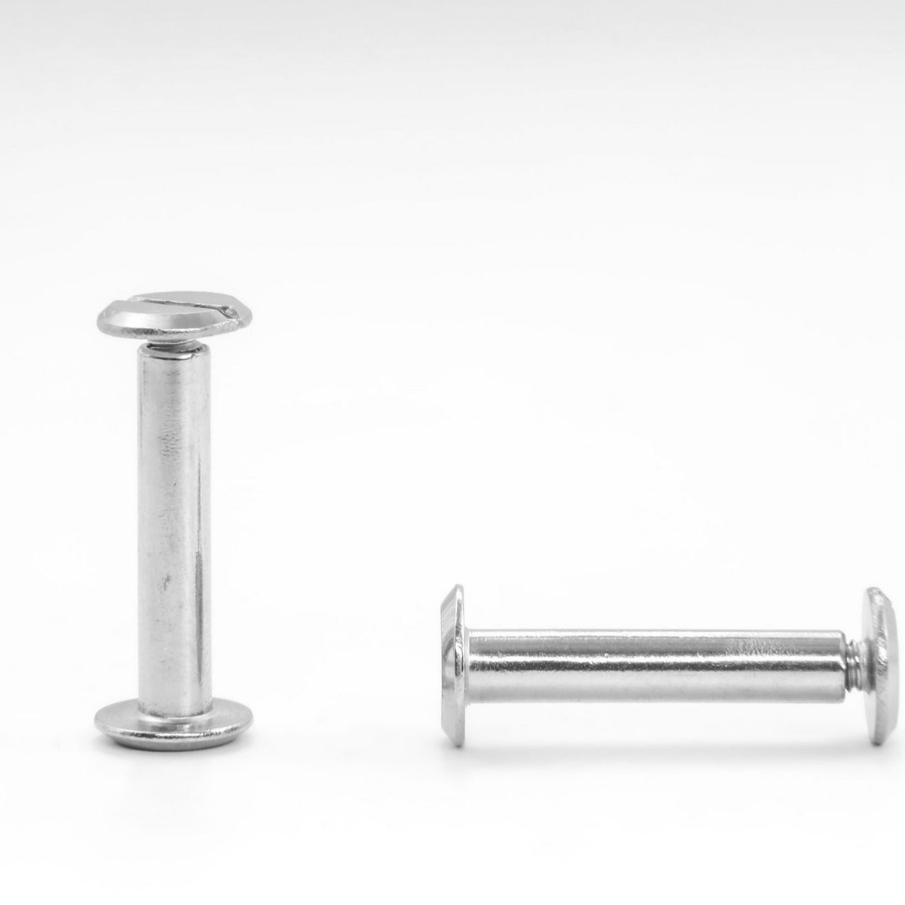 3/4/5 304 stainless steel one word mother rivet pair lock mother screw letter I-shaped nail mother and child nail ledger nail  for Ledger, Album & Bookbinding