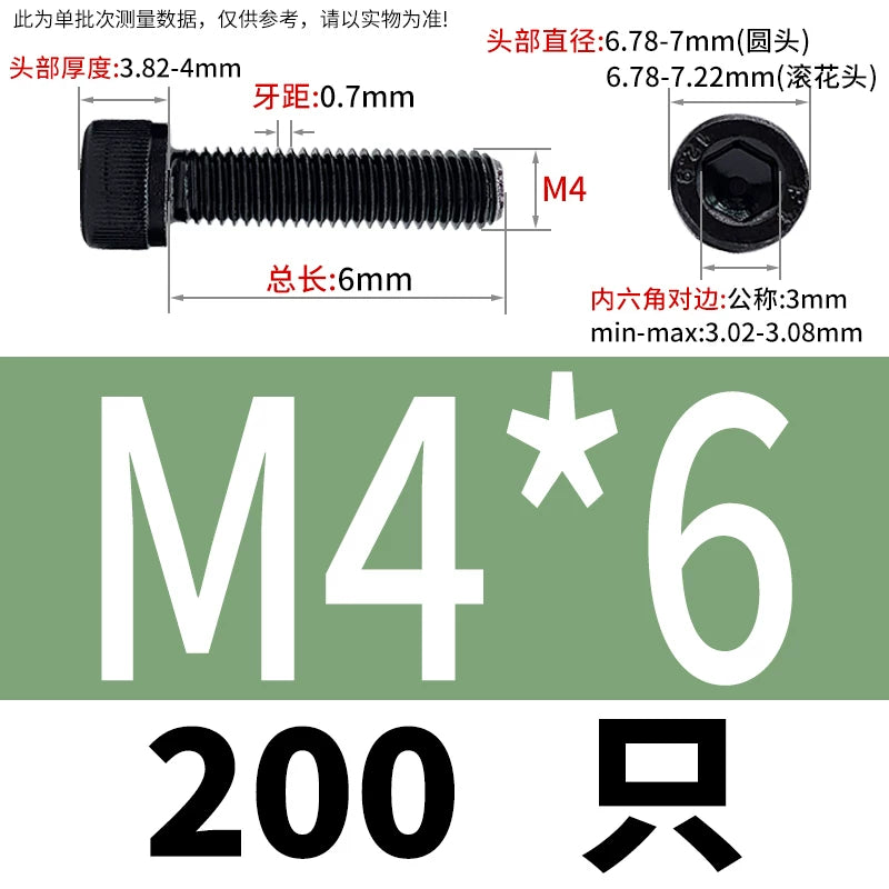 DIN912  M1.4-M16 Grade 12.9 Cup Head Hexagon Screw Full Thread Cylindrical Knurled Head Metric Screw