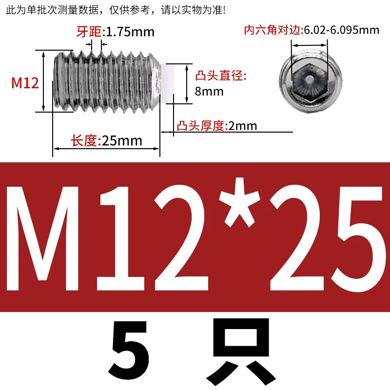 POM/Nylon Rubber Head Plunger 304 Stainless Steel Buffer Stop Screw M2-M10