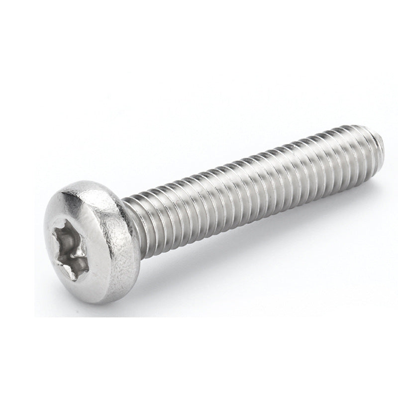 M2/M2.5/M3 304 stainless steel round head screw plum blossom slot screw pan head screw machine screw without column for Electronic & DIY Projects