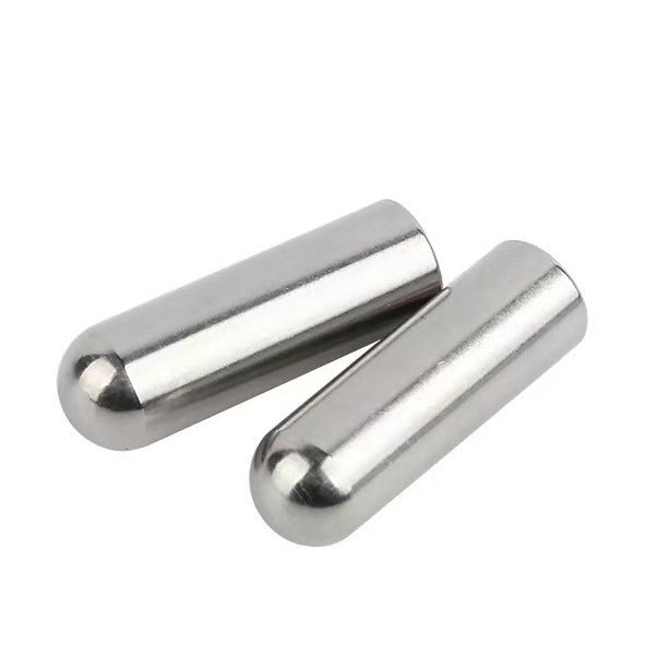 M3.5/M4  304 stainless steel round head cylindrical pin solid positioning pin optical shaft fixed pin thimble round rod pin  for Precision Equipment & Optical Shaft Fixing