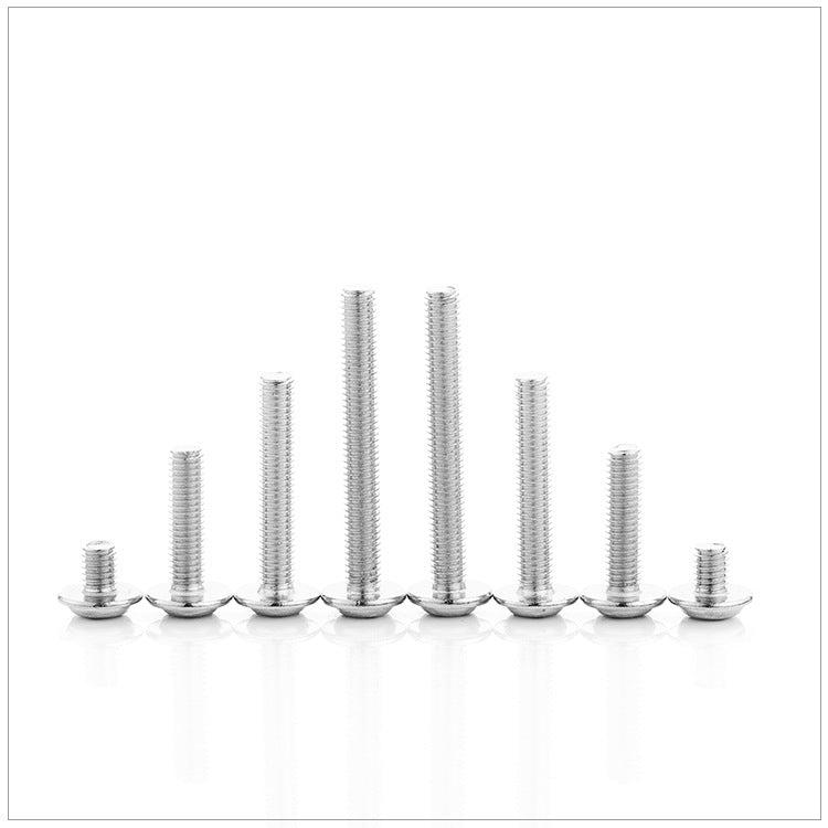 M2 M3 M4 304 Stainless Steel Phillips Pan Head Screws With Padded Spacer Cabinet Door Handle Mounting Fasteners