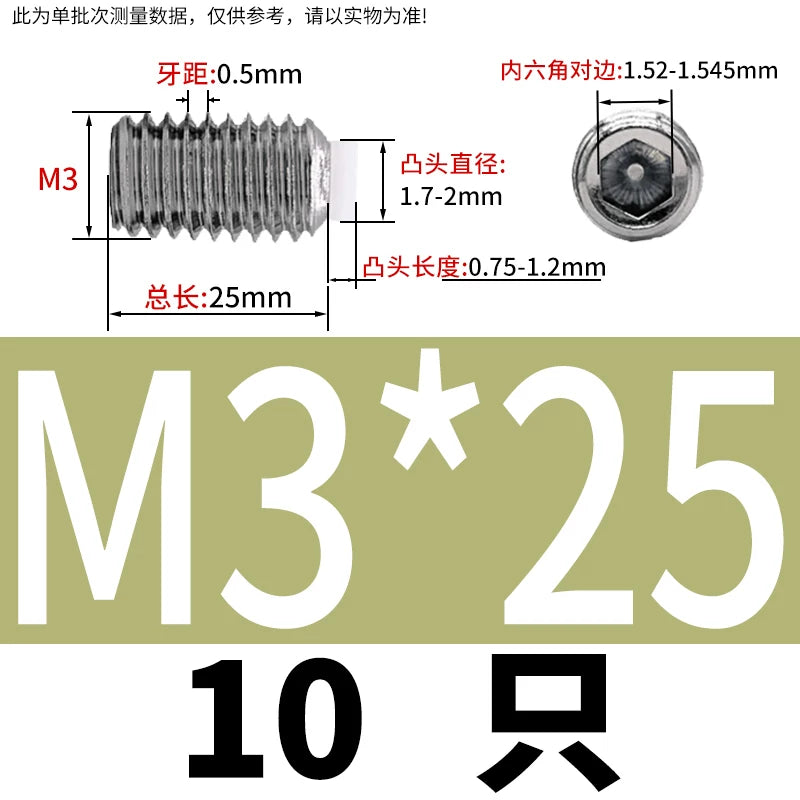 POM/Nylon Rubber Head Plunger 304 Stainless Steel Buffer Stop Screw M2-M10