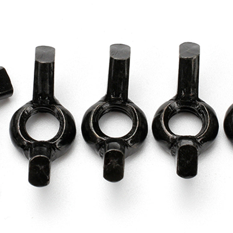 M5/M6/M8/M10 Black butterfly nut hand screw butterfly nut iron carbon steel ingot claw nut cap  for Construction & Machinery