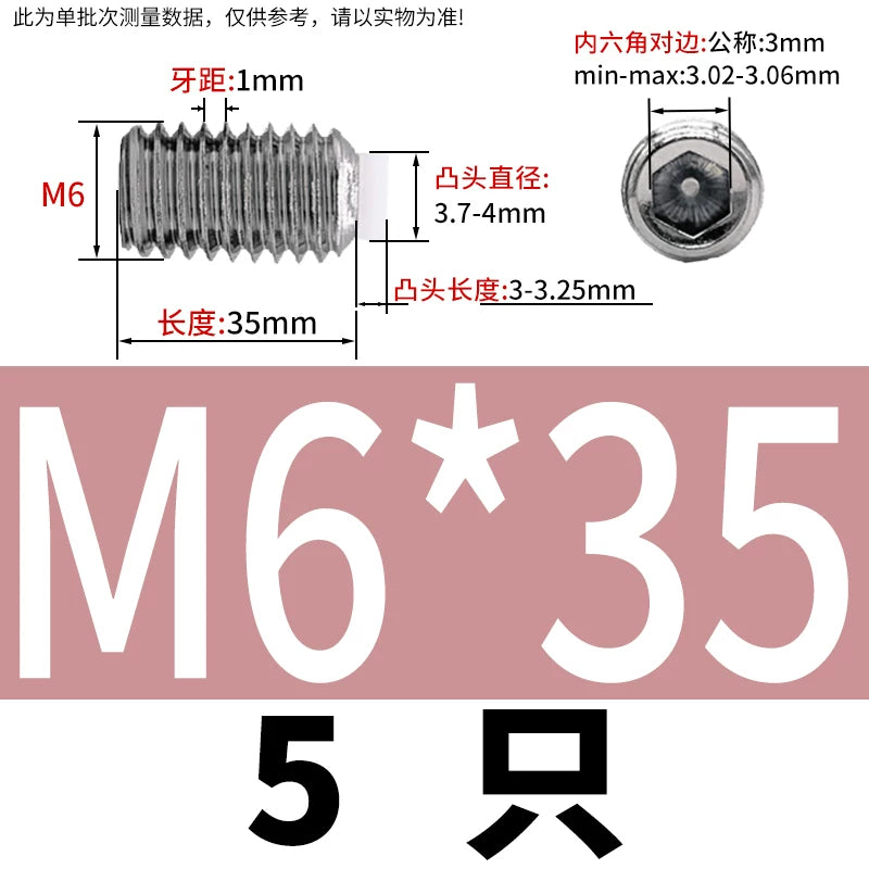 POM/Nylon Rubber Head Plunger 304 Stainless Steel Buffer Stop Screw M2-M10