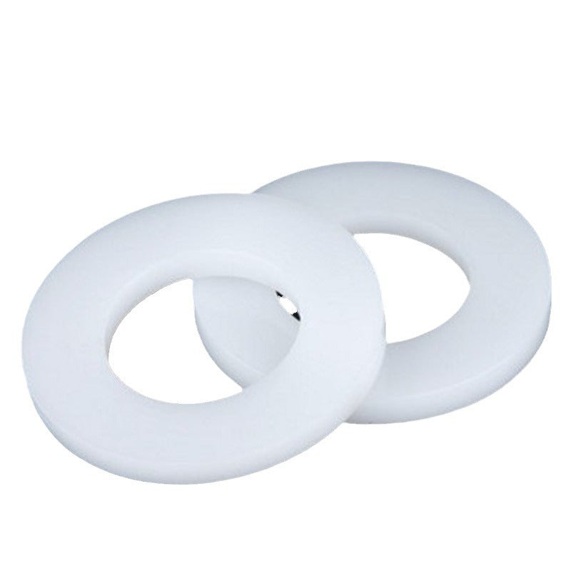 M2M3M4M5M6M20 White Nylon Flat Gaskets Insulation Washers Round Plastic Screw Gaskets for Electrical & Electronic Equipment
