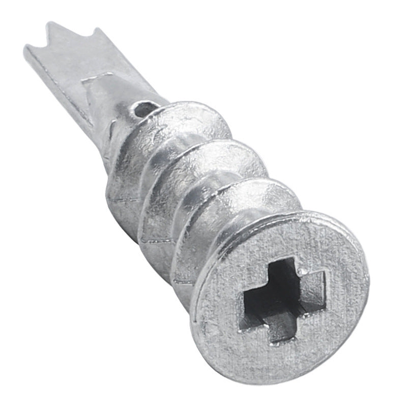 non-punching fast spiral gecko nail 13 Zinc alloy screw-in gypsum board expansion screw triangular crown expansion plug for Home & Wall Mounting