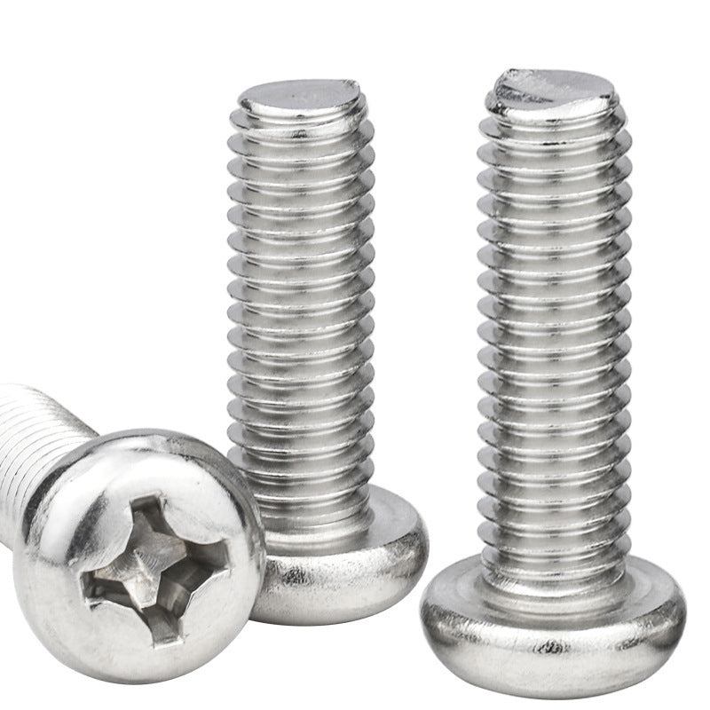M1M2M2.6 304 stainless steel small round head Phillips non-standard screw small pan head machine screw semi round head bolt  for Electronic & Precision Equipment Assembly