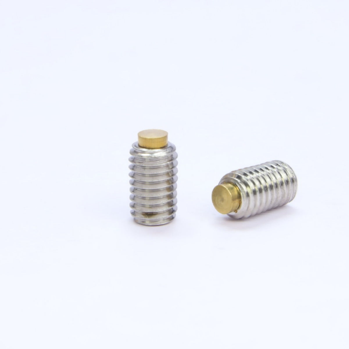 M5/M6/M10 304 stainless steel hexagonal copper head machine rice screw plunger buffer screw inlaid copper setting top wire for Machinery & Equipment
