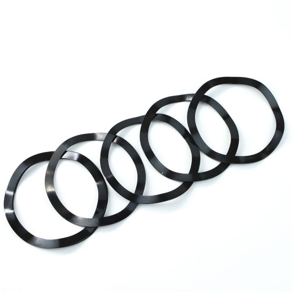 M3/M4/M5/M6/M8/M10 Corrugated washers, three-wave peak washers, wave-type gaskets, multi-corrugated elastic bearing washers, for Industrial Machinery & Equipment