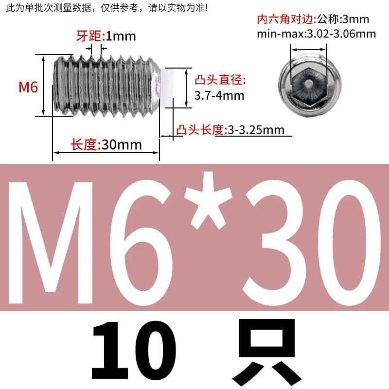 POM/Nylon Rubber Head Plunger 304 Stainless Steel Buffer Stop Screw M2-M10