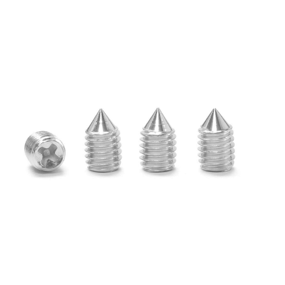 M2/M4/M5/M6 304 stainless steel Phillips tip machine meter screw without head tip tail set screw taper end top thread for Mechanical Assembly