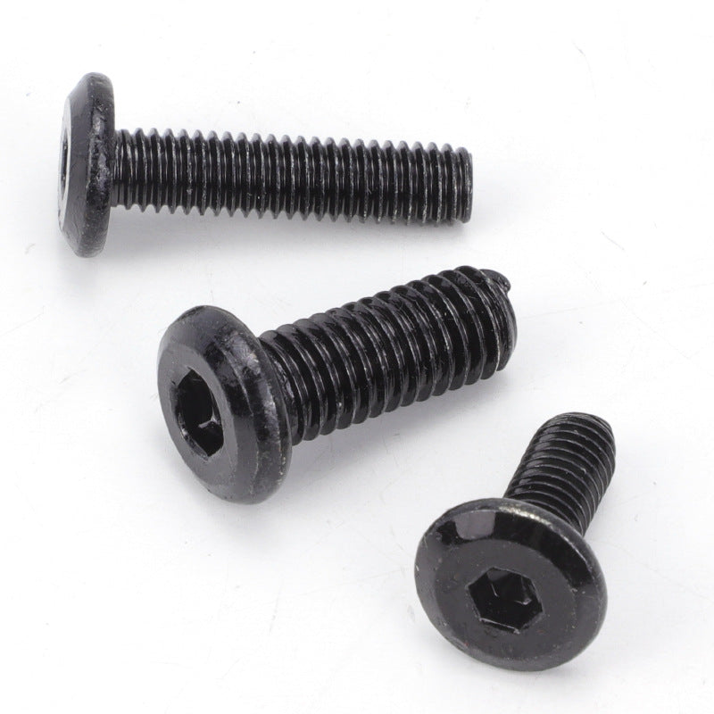 M2/M3/M4/M5/M6/M8 304 black zinc chamfered hexagon screws furniture bolts beveled screws for Furniture Fasteners