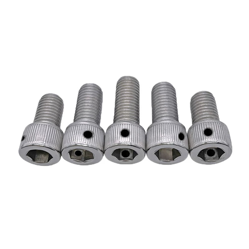 DIN912 Stainless Steel Lead Seal Screw Hex Head Side Hole Anti-Dislodge Fastener