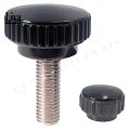 1pcs M4 M5 M6 M8 304 threaded rod Clamping Lever Machinery L shape Adjustable Handle Locking External Male Thread Knob Screw