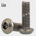 10pcs Titanium screws M1.4 M1.6 M2 M2.5 M3 M4 M5 GB819 countersunk head cross machine screw flat head cross machine screw