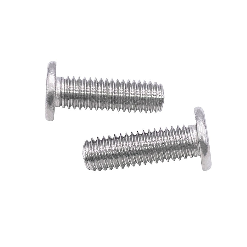 M3-M8 304 Stainless Steel C-Head Thin Head Screw Hollow Exhaust Vacuum Hex Punch Through Hole Threaded Screw