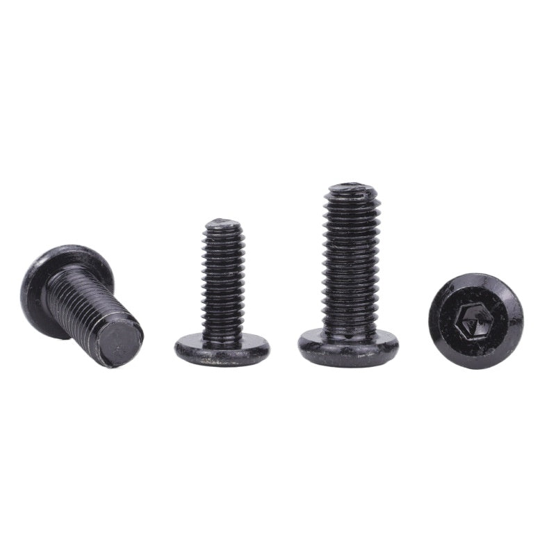 M2/M3/M4/M5/M6/M8 304 black zinc chamfered hexagon screws furniture bolts beveled screws for Furniture Fasteners
