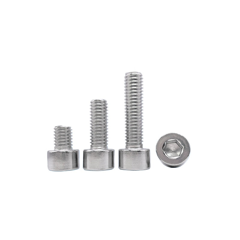 GB70.1 M2-M8 316 Stainless Steel Screw Hex Socket Cup/Cylindrical Head Fastener