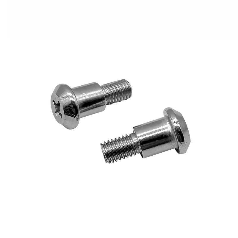 304 Stainless Steel M5 Metric Screw Cross Slot Chamfered Shoulder Plug Limit Equal Height Bolt