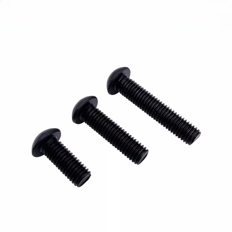 ISO7380 304 Black/12.9 Grade Screw  M3-M12 Hex Socket Round Head Button Head Fastener