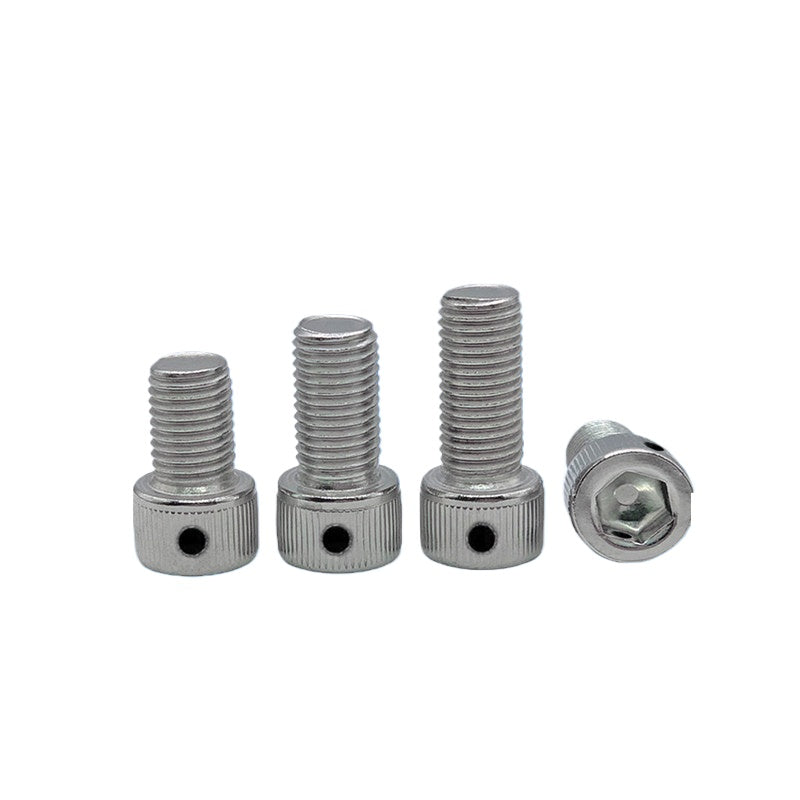 DIN912 Stainless Steel Lead Seal Screw Hex Head Side Hole Anti-Dislodge Fastener