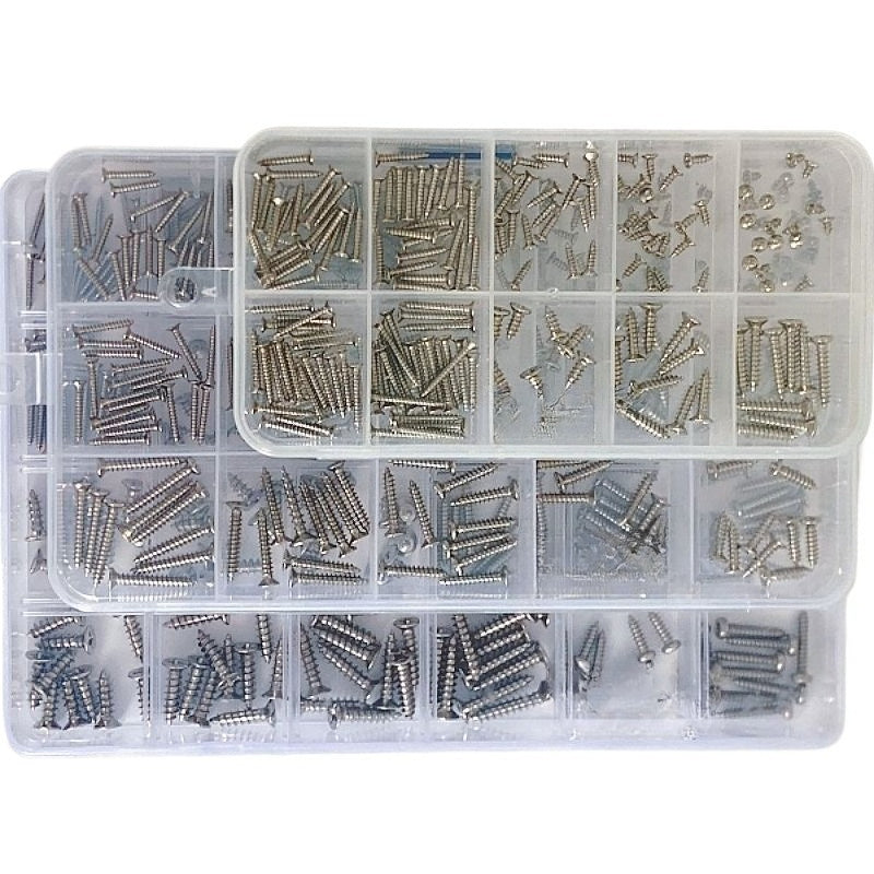Screw box custom screw nut set fastener box screw group to map on demand for DIY, Home Repair & Hardware Storage